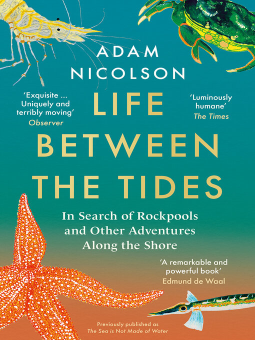 Title details for The Sea is Not Made of Water by Adam Nicolson - Available